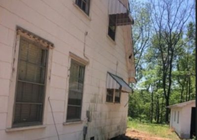 Before Transite Siding